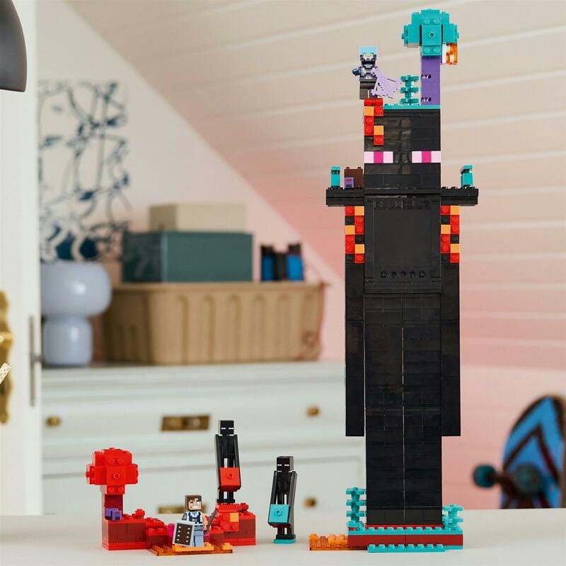 Конструктор LEGO Minecraft Башня Эндермена (21279)