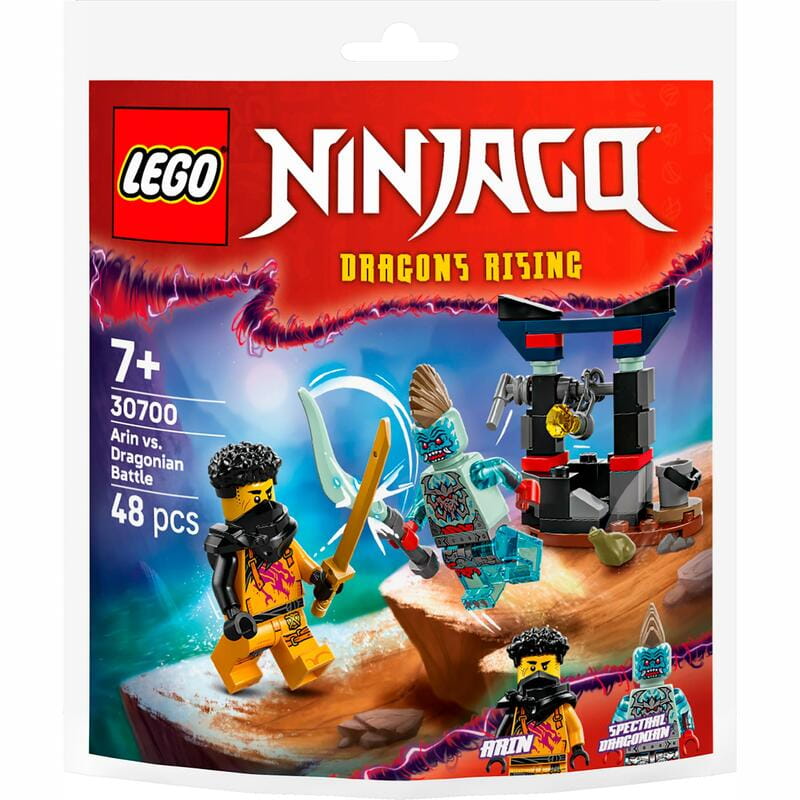 Конструктор LEGO Ninjago Арин против Дракона: Битва (30700)