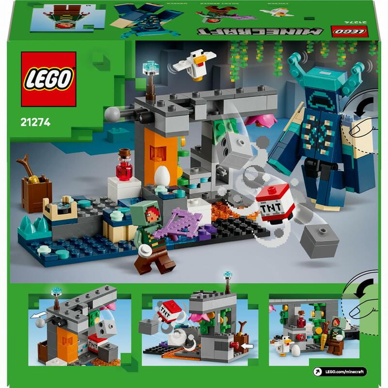 Конструктор LEGO Minecraft Зустріч із Боронителем (21274)