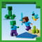 Фото - Конструктор LEGO Minecraft Дом из взрывчатки в джунглях (21275) | click.ua