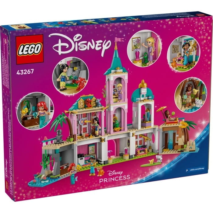 Конструктор LEGO Disney Princess Замок принцессы и королевские любимцы (43267)