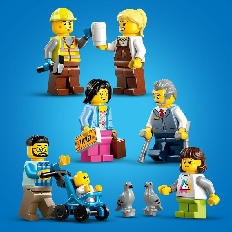 Конструктор LEGO City Центральний залізничний вокзал (60469)