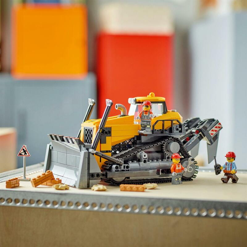 Конструктор LEGO City Желтый бульдозер (60466)