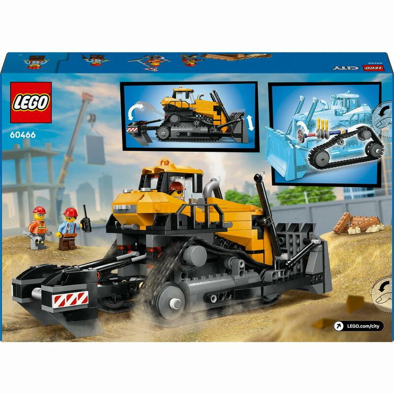 Конструктор LEGO City Желтый бульдозер (60466)