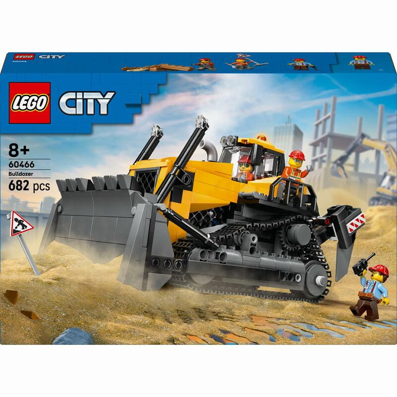 Конструктор LEGO City Желтый бульдозер (60466)