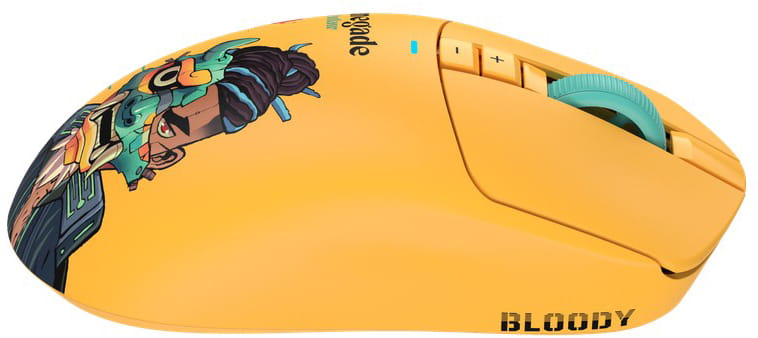 Миша бездротова A4Tech Bloody R72 Ultra Renegade Sunset Yellow