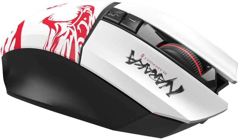 Миша бездротова A4Tech Bloody R36 Ultra Naraka White