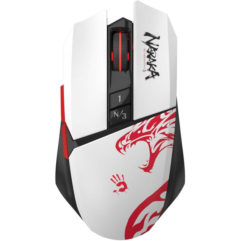 Миша бездротова A4Tech Bloody R36 Ultra Naraka White