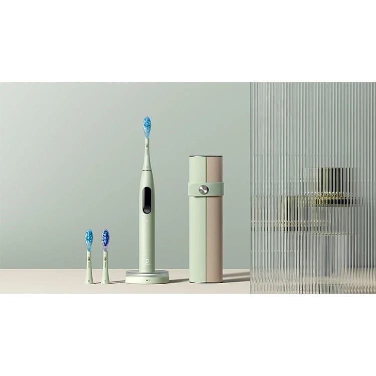 Умная зубная электрощетка Oclean X Ultra 20 Set Electric Toothbrush Green (6970810557091)