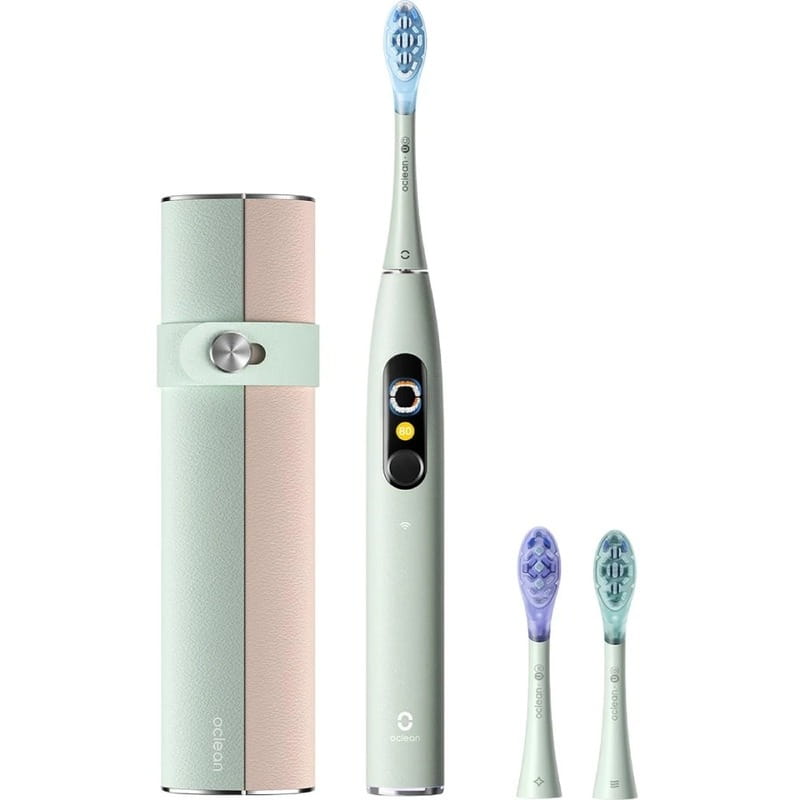 Умная зубная электрощетка Oclean X Ultra 20 Set Electric Toothbrush Green (6970810557091)