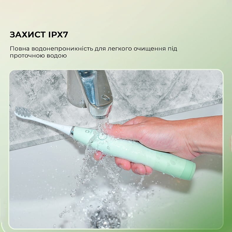 Розумна зубна електрощітка Oclean Flow S Electric Toothbrush Green (6970810557336)