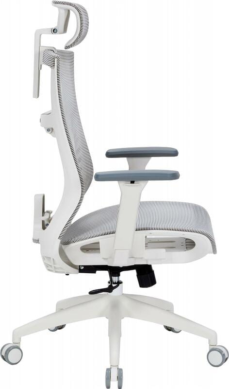 Кресло офисное Officepro Balance OC620-W-LG-LG White/Dark Gray
