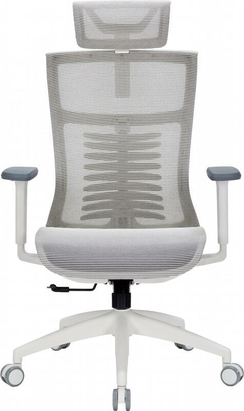 Кресло офисное Officepro Balance OC620-W-LG-LG White/Dark Gray
