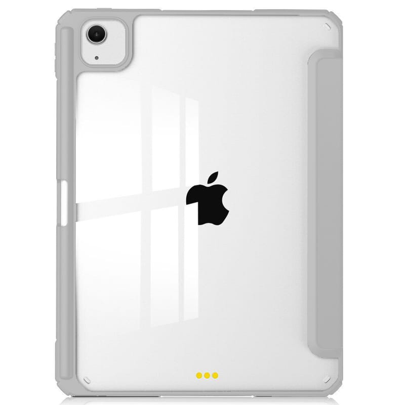 Чeхол-книжка BeCover Soft Edge TPU с креплением Apple Pencil для Apple iPad Air 13" M2 2024 Gray (711712)
