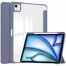 Чохол-книжка BeCover Soft Edge TPU з кріпленням Apple Pencil для Apple iPad Air 13" M2 2024 Purple (711713)