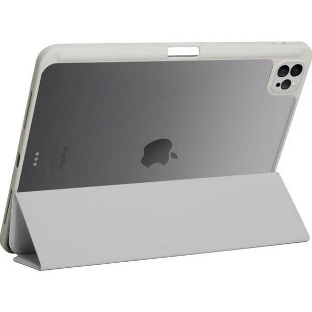 Чохол-книжка BeCover Soft Edge TPU з кріпленням Apple Pencil для Apple iPad Pro 11" M4 2024 Gray (711715)