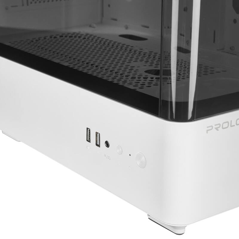 Корпус Prologix Lumi GM-01AW Glass White