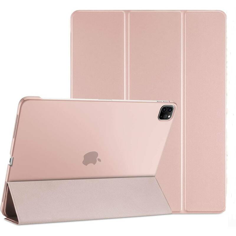 Чохол-книжка BeCover Tri Fold Hard для Apple iPad Pro 12.9 2020/2021/2022 Pink (711721)