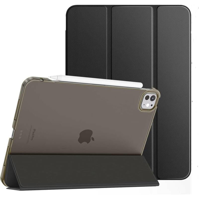 Чeхол-книжка BeCover Tri Fold Hard для Apple iPad Pro 11" M4 2024 Black (711726)
