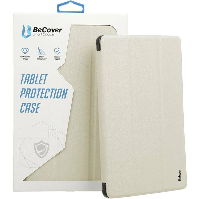 Чохол-книжка BeCover Tri Fold Soft TPU Silicone для Apple iPad Pro 11" M4 2024 Beige (711745)