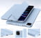 Фото - Чохол-книжка BeCover Tri Fold Soft TPU Silicone для Apple iPad Pro 11" M4 2024 Light Blue (711748) | click.ua