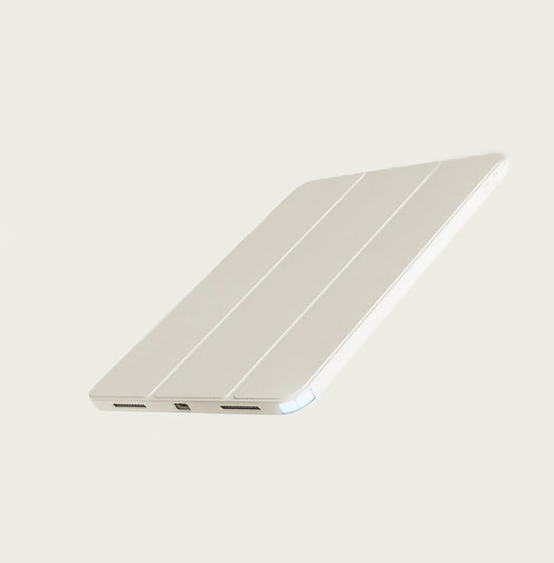 Чохол-книжка BeCover Tri Fold Soft TPU Silicone для Apple iPad Pro Pro 13" M4 2024 Beige (711751)