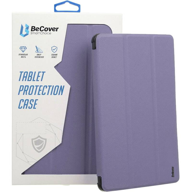 Чохол-книжка BeCover Tri Fold Soft TPU Silicone для Apple iPad Pro Pro 13" M4 2024 Purple (711754)