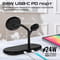 Фото - Беспроводное зарядное устройство Promate Synergy-Pro MagSafe 57W Black | click.ua