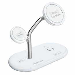 Беспроводное зарядное устройство Promate Synergy-Pro MagSafe 57W White