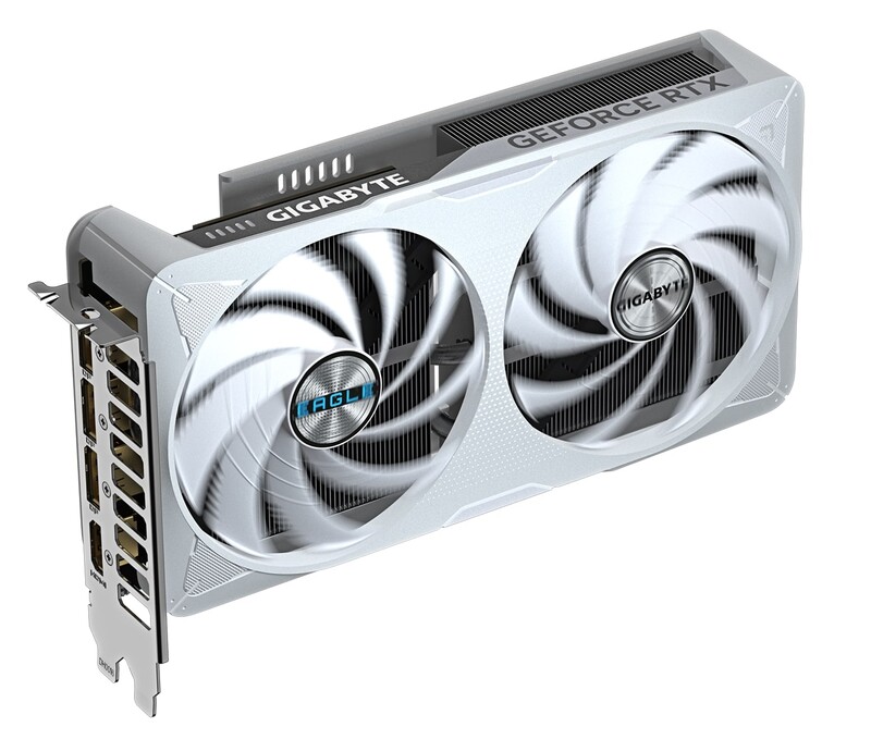 Відеокарта GF RTX 5060 Ti  8GB GDDR7 Eagle OC Ice Gigabyte (GV-N506TEAGLEOC ICE-8GD)