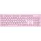 Фото - Клавіатура бездротова Canyon HKB-W01 Pink (CNS-HKBW01P) | click.ua