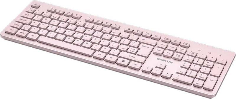 Клавіатура бездротова Canyon HKB-W01 Beige (CNS-HKBW01BG)