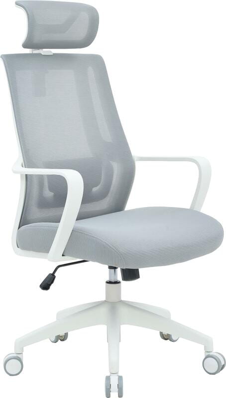 Крісло офісне OfficePro Harmony OC310-W-LG-LG White/Light Gray