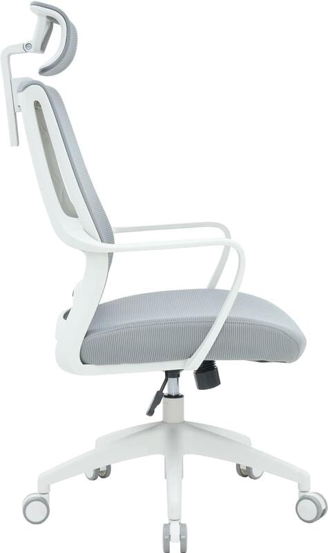 Крісло офісне OfficePro Harmony OC310-W-LG-LG White/Light Gray