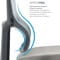Фото - Кресло офисное OfficePro Elegant OC600-B-DG-DG Black/Dark Gray | click.ua