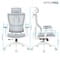 Фото - Крісло офісне OfficePro Elegant OC600-W-LG-LG White/Light Gray | click.ua