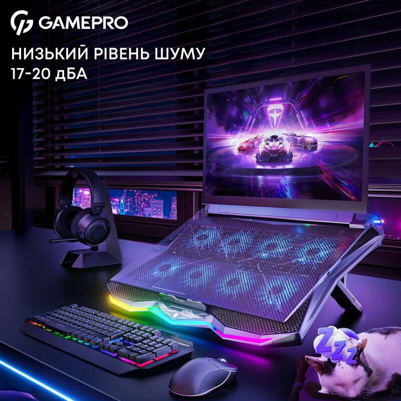 Охолоджуюча підставка для ноутбука GamePro CP680