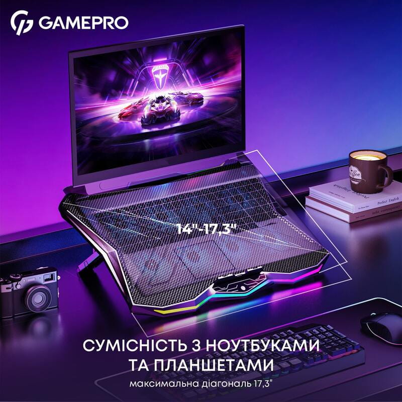 Охолоджуюча підставка для ноутбука GamePro CP680