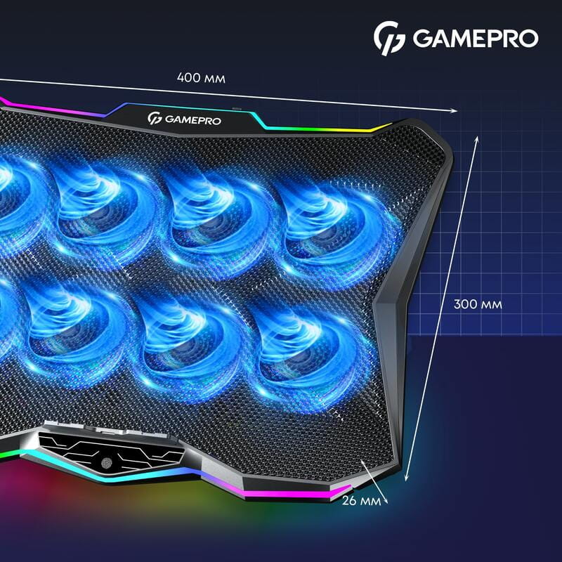 Охолоджуюча підставка для ноутбука GamePro CP680
