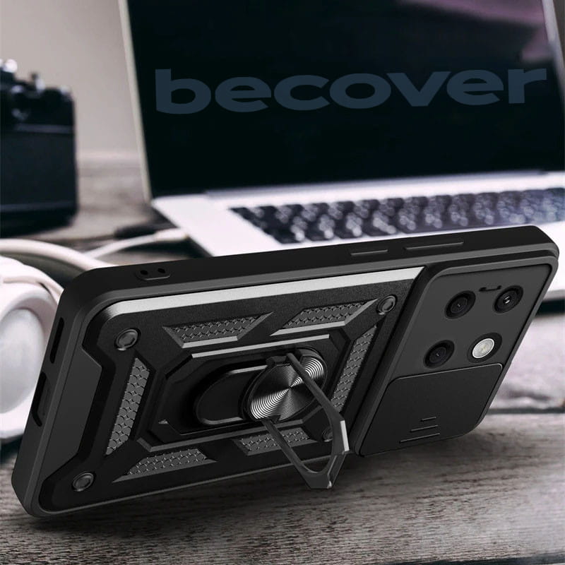 Чохол-накладка BeCover Military для Xiaomi 14 Pro 5G Black (711161)