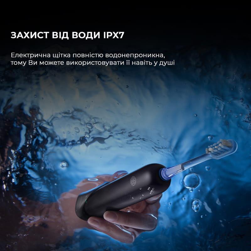 Зубна електрощітка Mova Fresh Pro Black (ATB15A-BK)