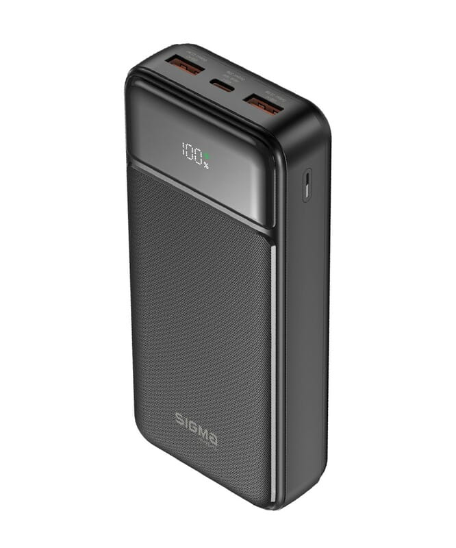Универсальная мобильная батарея Sigma mobile X-Power SI20A4QL 20000mAh Black (4827798799710)