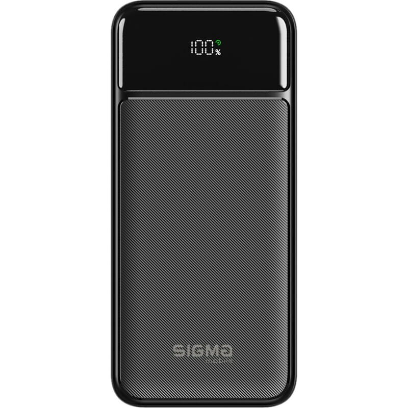 Універсальна мобільна батарея Sigma mobile X-Power SI30A4QL 30000mAh Black (4827798787311)
