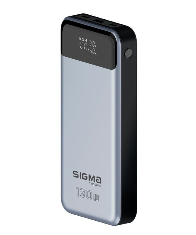 Універсальна мобільна батарея Sigma mobile X-Power SI30A7QLX 30000mAh Silver (4827798479117)