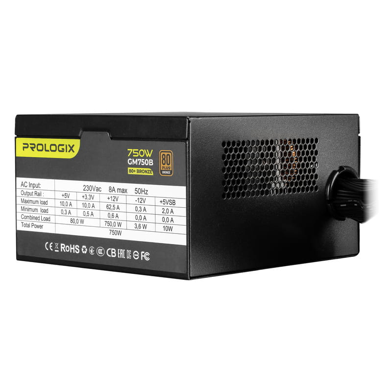 Блок живлення Prologix GM750B 750W 80+ Bronze
