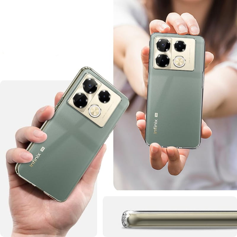 Чeхол-накладка BeCover для Infinix Note 40 Pro (X6851) Transparancy (711180)