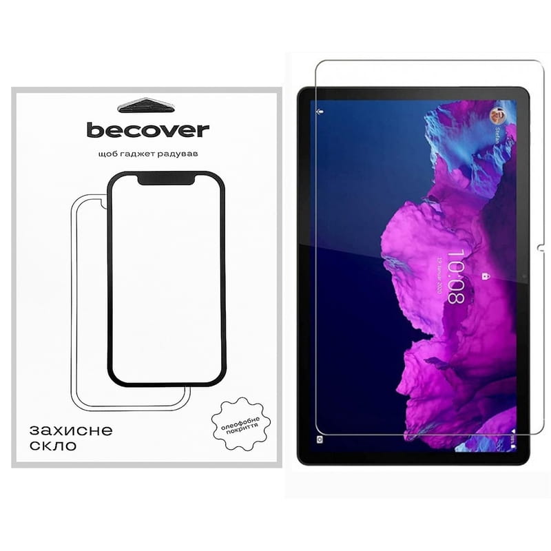 Защитное стекло BeCover для Lenovo Tab K11 Plus TB-352F 11.45" (711820)