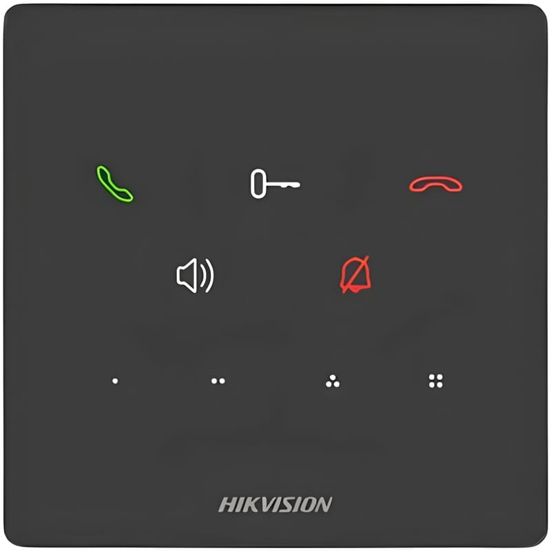 IP-аудиодомофон Hikvision DS-KH6000-E1 Black