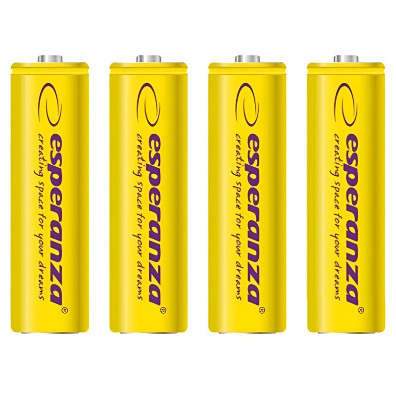 Акумулятор Esperanza Ni-MH AA/HR06 2000 mAh BL 4шт Yellow