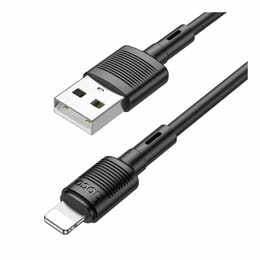 Кабель Hoco X83 USB - Lightning  (M/M), 1 м, Black (6931474770868)